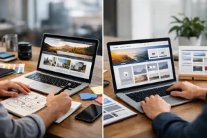 Custom Website vs Template for Business Growth